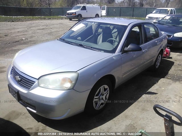 1G1ZS51F06F298257 - 2006 CHEVROLET MALIBU LS SILVER photo 2