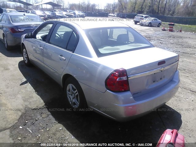 1G1ZS51F06F298257 - 2006 CHEVROLET MALIBU LS SILVER photo 3