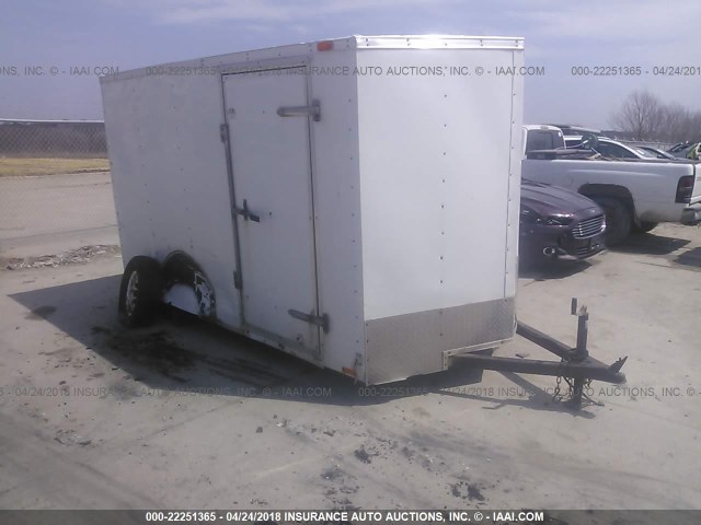 5NHUSE0156N055036 - 2006 CARGOMATE TRAILER  WHITE photo 1