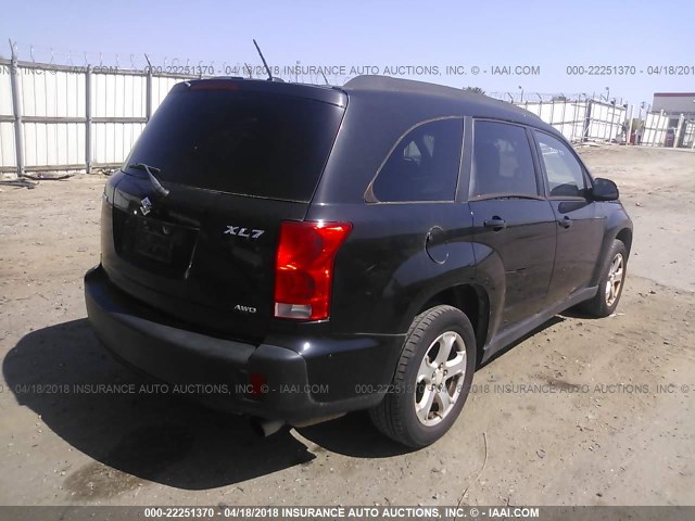 2S3DA217886101863 - 2008 SUZUKI XL7 BLACK photo 4