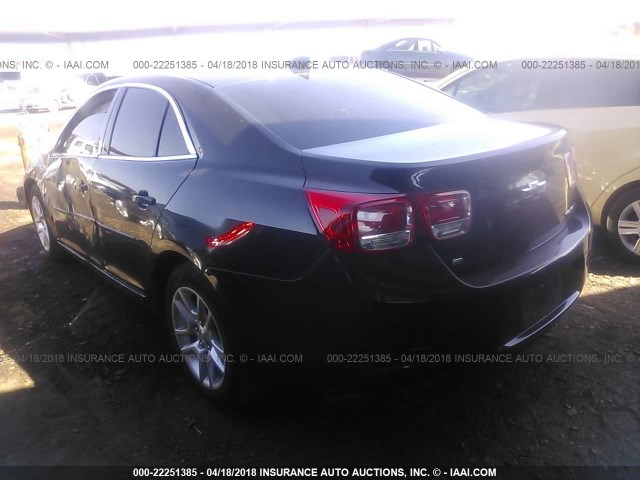 1G11C5SL2FF299473 - 2015 CHEVROLET MALIBU 1LT BLACK photo 3