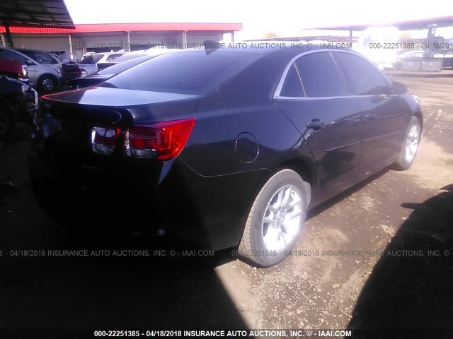 1G11C5SL2FF299473 - 2015 CHEVROLET MALIBU 1LT BLACK photo 4
