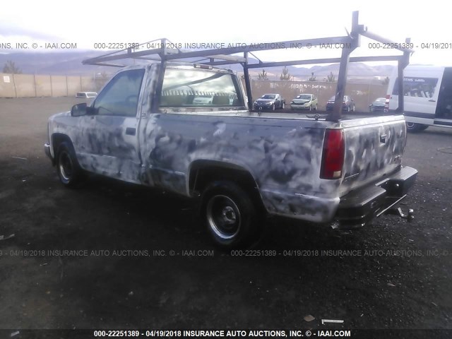 1GTEC14H3SZ543019 - 1995 GMC SIERRA C1500 WHITE photo 3