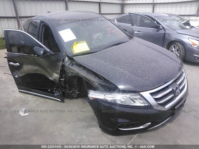 5J6TF3H54EL001388 - 2014 HONDA CROSSTOUR EXL შავი ფოტო 1