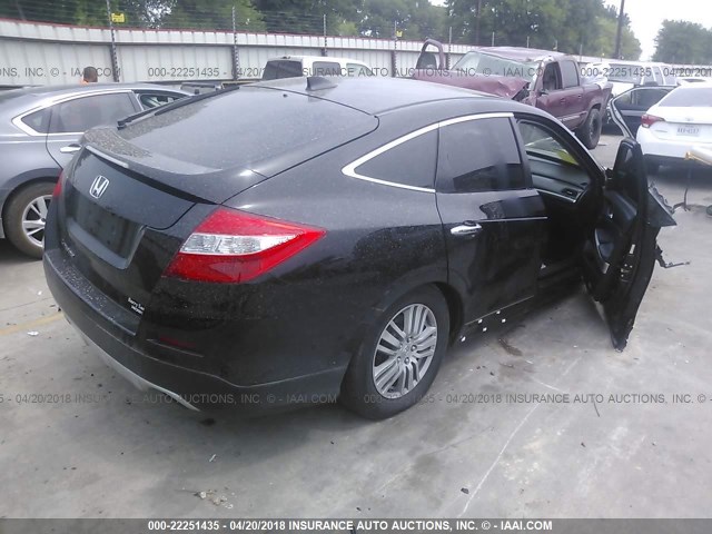 5J6TF3H54EL001388 - 2014 HONDA CROSSTOUR EXL შავი ფოტო 4
