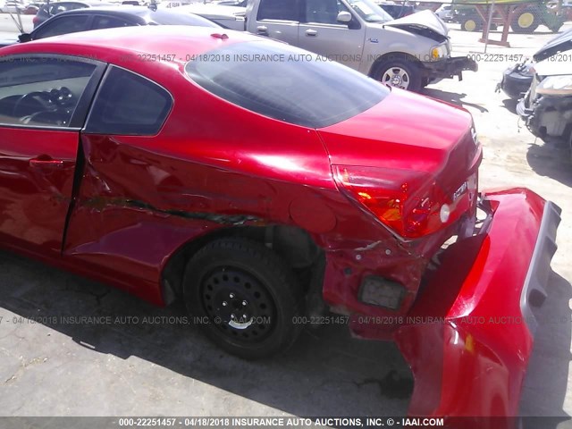 1N4BL24E48C286565 - 2008 NISSAN ALTIMA 3.5SE RED photo 6