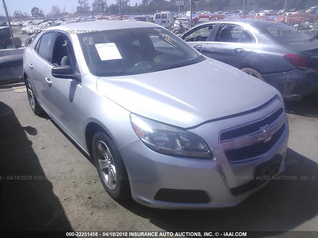 1G11B5SA5DF261122 - 2013 CHEVROLET MALIBU LS 银色 照片 1