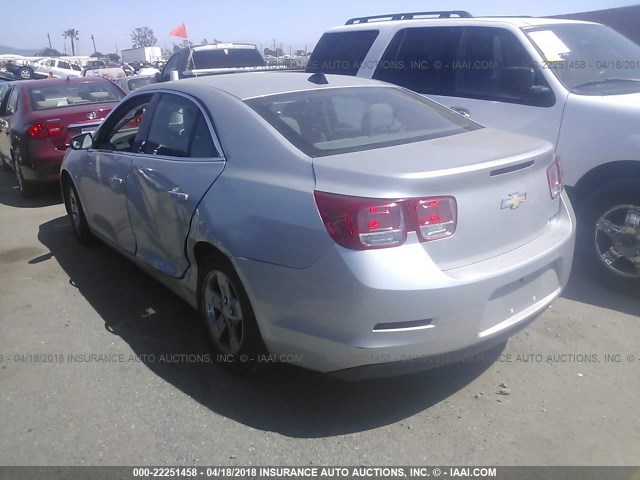 1G11B5SA5DF261122 - 2013 CHEVROLET MALIBU LS 银色 照片 3