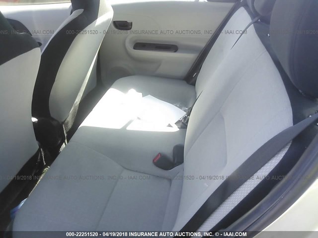 JTDKDTB30D1044425 - 2013 TOYOTA PRIUS C SILVER photo 8