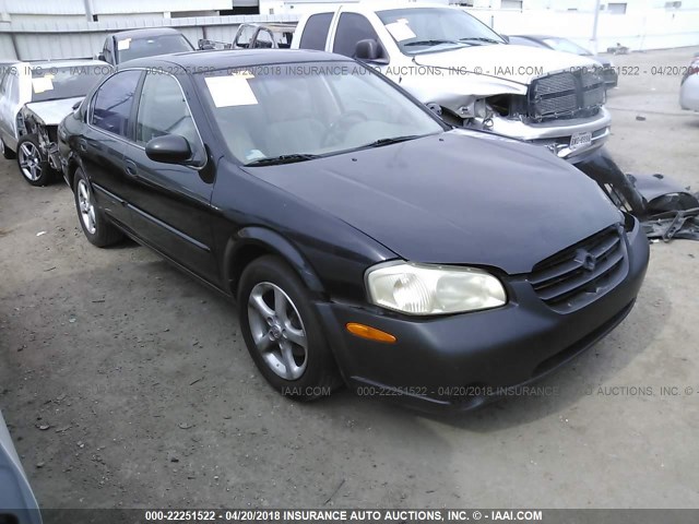 JN1CA31DXYT704412 - 2000 NISSAN MAXIMA GLE/GXE/SE BLACK photo 1