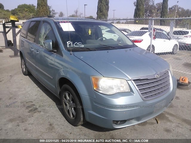 2A4RR5D15AR306870 - 2010 CHRYSLER TOWN & COUNTRY TOURING GREEN photo 1