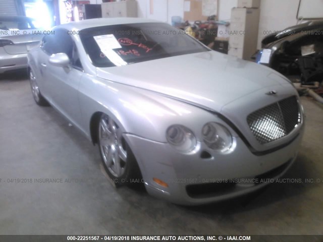 SCBCR63W65C029436 - 2005 BENTLEY CONTINENTAL GT SILVER photo 1