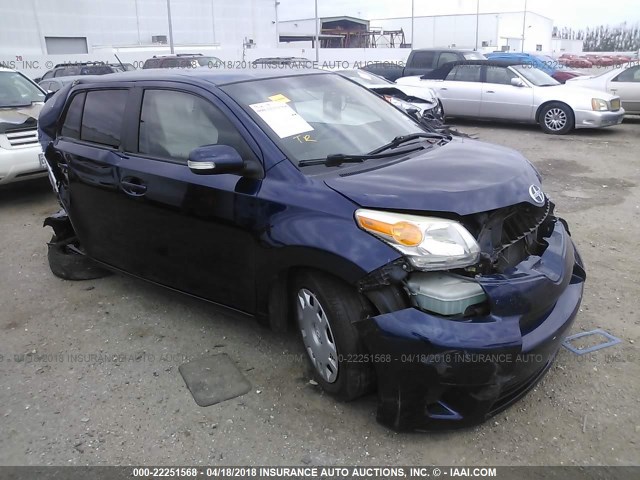 JTKKU104X8J016713 - 2008 TOYOTA SCION XD BLUE photo 1