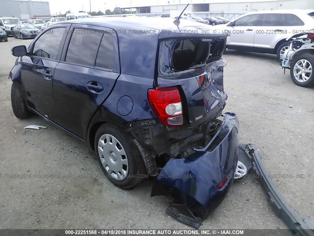 JTKKU104X8J016713 - 2008 TOYOTA SCION XD BLUE photo 3