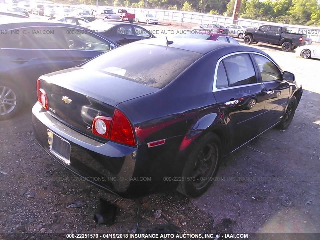 1G1ZH57B784269436 - 2008 CHEVROLET MALIBU 1LT 蓝色 照片 4