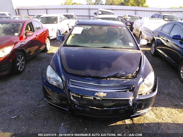 1G1ZH57B784269436 - 2008 CHEVROLET MALIBU 1LT 蓝色 照片 6