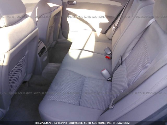 1G1ZH57B784269436 - 2008 CHEVROLET MALIBU 1LT 蓝色 照片 8