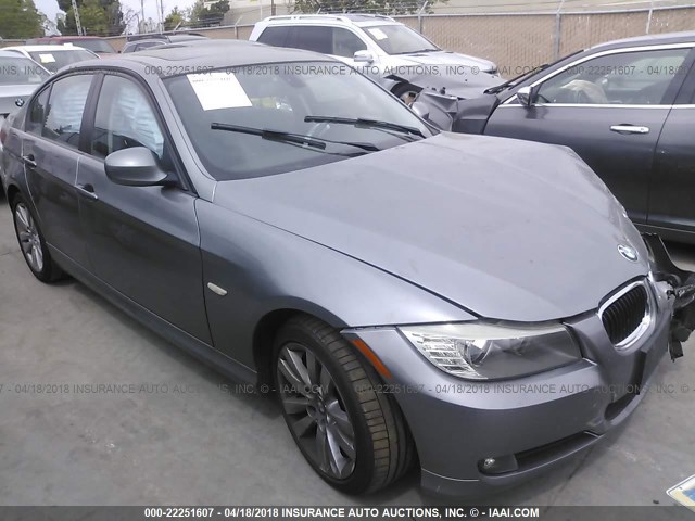 WBAPH5C58AA439810 - 2010 BMW 328 I SULEV GRAY photo 1