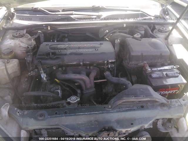 4T1BE32K13U153599 - 2003 TOYOTA CAMRY LE/XLE/SE GREEN photo 10