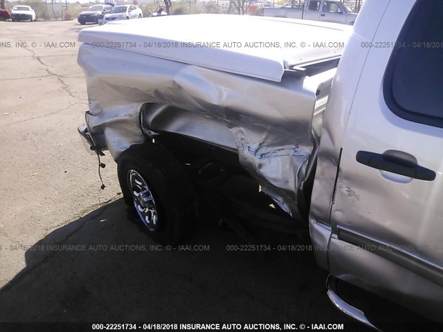 3GCPCREAXBG259511 - 2011 CHEVROLET SILVERADO C1500  LS SILVER photo 6