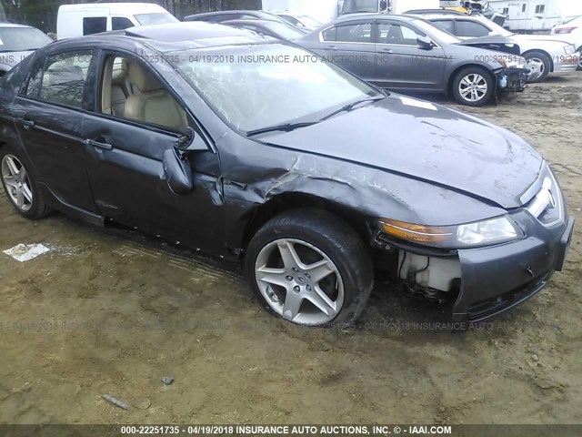 19UUA66206A070970 - 2006 ACURA 3.2TL GRAY photo 6