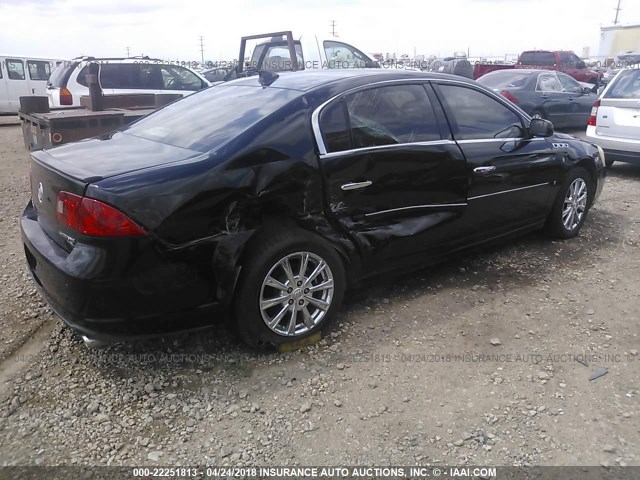 1G4HG5EM7AU113974 - 2010 BUICK LUCERNE CXL BLACK photo 4