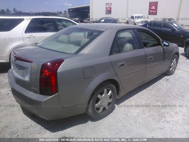 1G6DM57N030144532 - 2003 CADILLAC CTS TAN photo 4