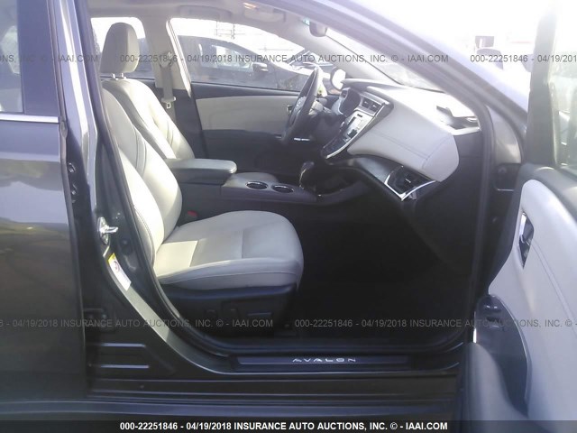 4T1BK1EB3GU235347 - 2016 TOYOTA AVALON XLE PLUS/PREMIUM/TOUR/LTD GRAY photo 5