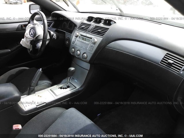 4T1FA38P77U120631 - 2007 TOYOTA CAMRY SOLARA SE/SLE ლურჯი ფოტო 5
