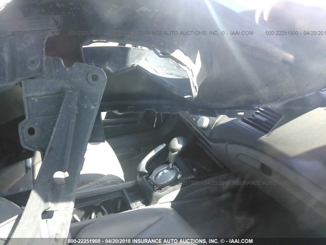 2HGFA16929H501601 - 2009 HONDA CIVIC EXL BLACK photo 5