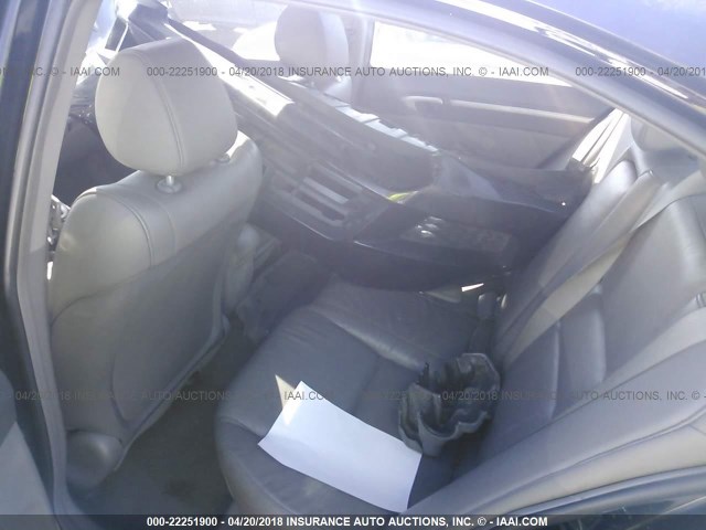 2HGFA16929H501601 - 2009 HONDA CIVIC EXL BLACK photo 8