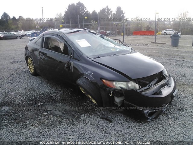 2HGFG21556H706883 - 2006 HONDA CIVIC SI BLACK photo 1