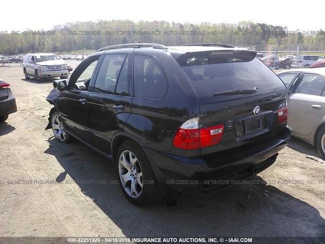 5UXFB53526LV28475 - 2006 BMW X5 4.4I BEIGE photo 3