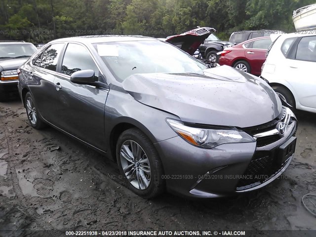 4T1BF1FK0HU778739 - 2017 TOYOTA CAMRY LE/XLE/SE/XSE GRAY photo 1