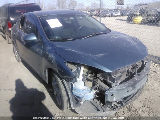 JM1BL1VF7B1416837 - 2011 MAZDA 3 I BLUE photo 1