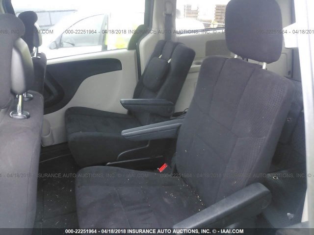 2C4RDGBG2CR288094 - 2012 DODGE GRAND CARAVAN SE BLACK photo 8