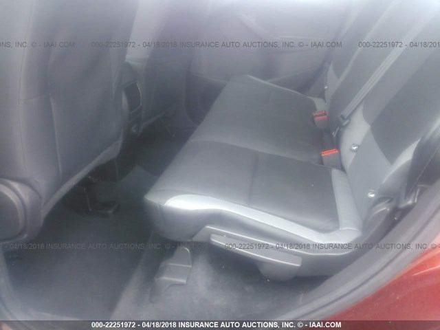 1FMCU0F79FUB37697 - 2015 FORD ESCAPE S RED photo 8