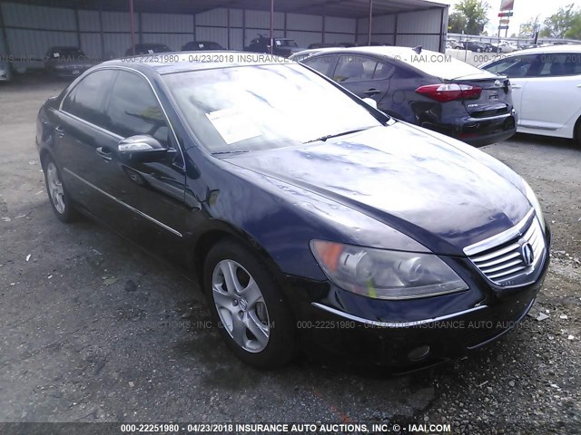 JH4KB16668C000100 - 2008 ACURA RL შავი ფოტო 1