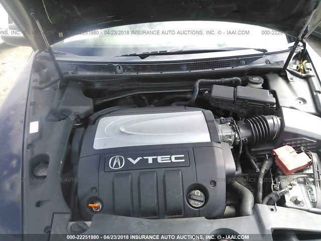 JH4KB16668C000100 - 2008 ACURA RL შავი ფოტო 10