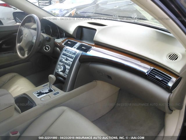 JH4KB16668C000100 - 2008 ACURA RL შავი ფოტო 5