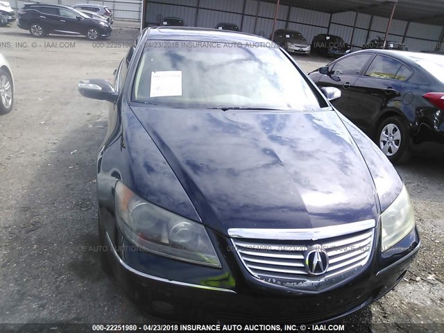 JH4KB16668C000100 - 2008 ACURA RL შავი ფოტო 6
