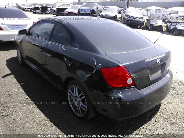 JTKDE177X70175077 - 2007 TOYOTA SCION TC 黑色 照片 3