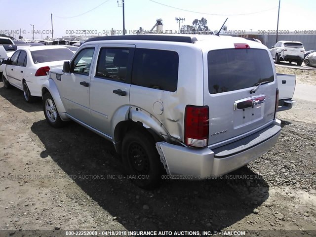 1D4PT5GK0BW573980 - 2011 DODGE NITRO SXT SILVER photo 3