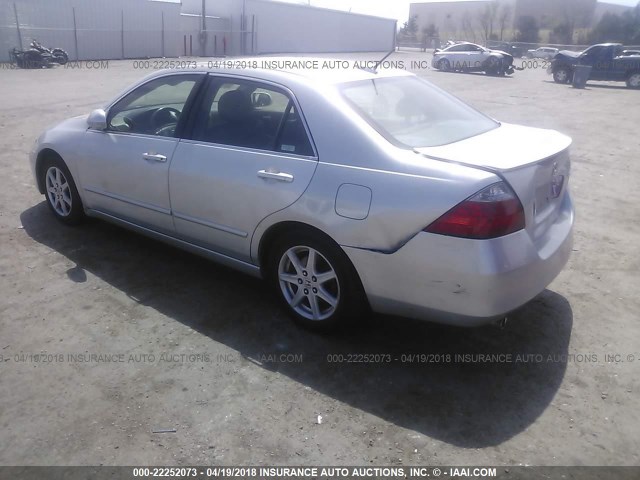 JHMCN36487C002354 - 2007 HONDA ACCORD HYBRID SILVER photo 3