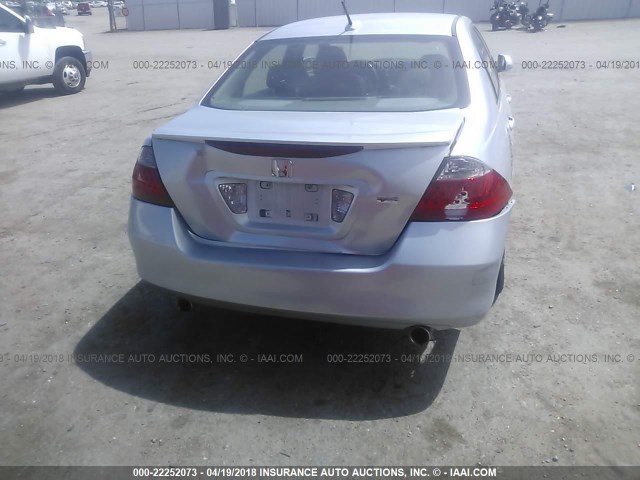 JHMCN36487C002354 - 2007 HONDA ACCORD HYBRID SILVER photo 6