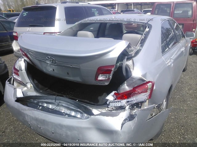 4T4BF3EK1AR008817 - 2010 TOYOTA CAMRY SE/LE/XLE SILVER photo 6