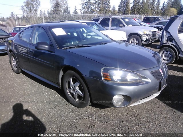 2G2WS522641372943 - 2004 PONTIAC GRAND PRIX GT2 GRAY photo 1