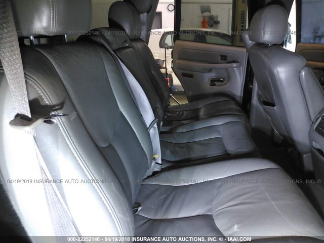 1GKEK63U56J156995 - 2006 GMC YUKON DENALI BLACK photo 8