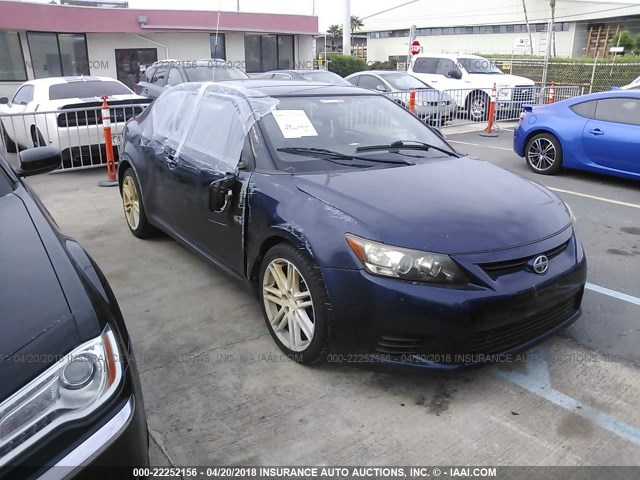 JTKJF5C77C3041214 - 2012 TOYOTA SCION TC 蓝色 照片 1