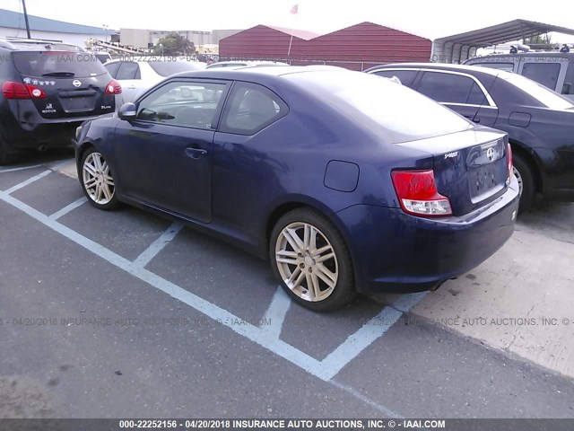 JTKJF5C77C3041214 - 2012 TOYOTA SCION TC 蓝色 照片 3